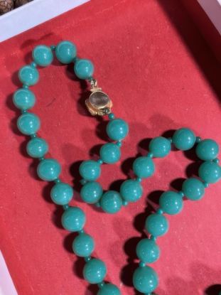 Picture of Vintage Art Deco Bohemian Czech Peking Beads Necklace