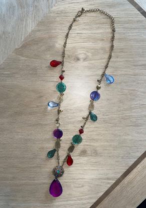 Picture of Chico’s Bold Colorful Jewel Tone Necklace