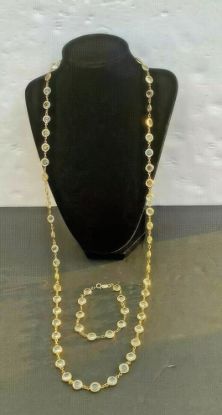 Picture of Genuine Swarovski Crystal Necklace Bracelet Set